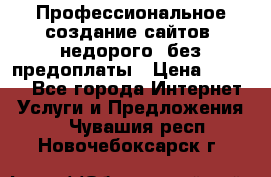 Профессиональное создание сайтов, недорого, без предоплаты › Цена ­ 5 000 - Все города Интернет » Услуги и Предложения   . Чувашия респ.,Новочебоксарск г.